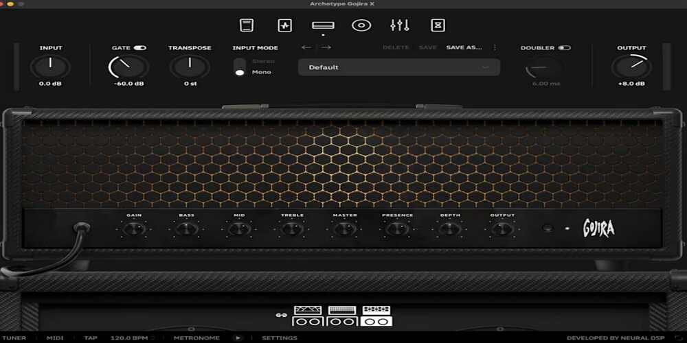 Neural DSP Gojira X: best guitar amp plugins