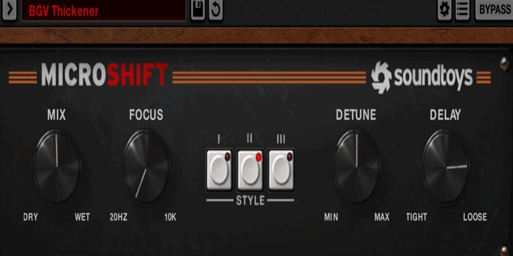 Soundtoys MicroShift