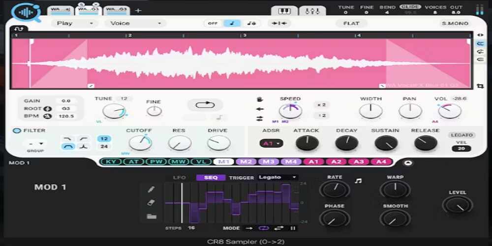 Waves CR8 Creative Sampler