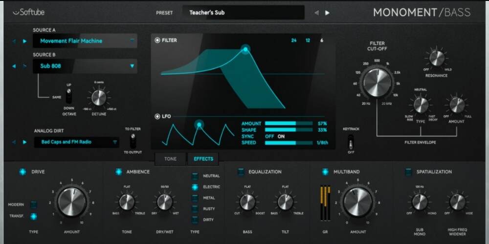 Softube Monoment Bass