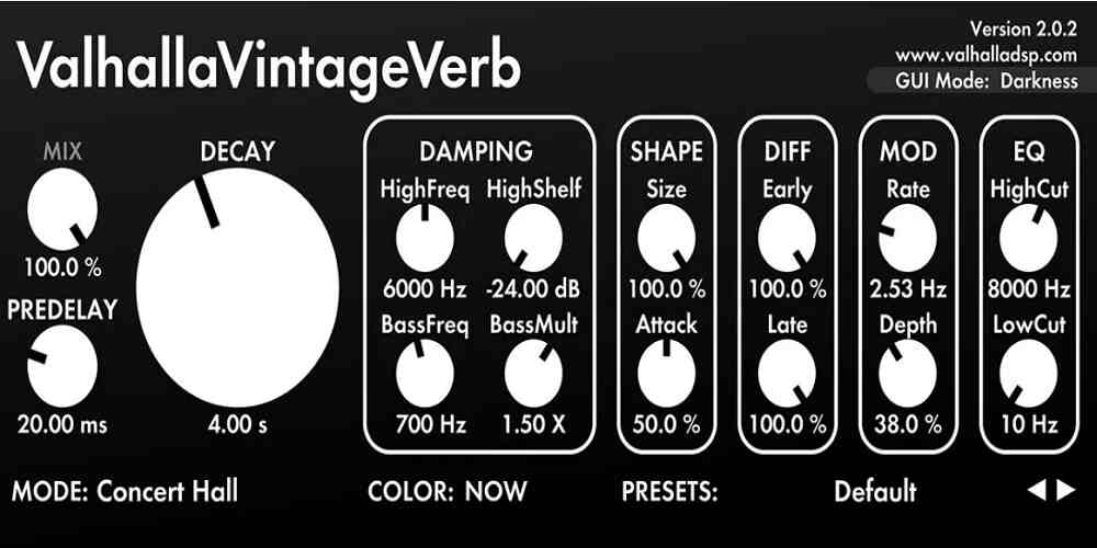 Valhalla VintageVerb