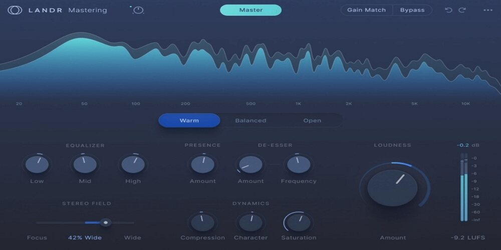 LANDR Mastering Plugin Pro
